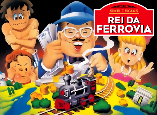 Capa de Rei da Ferrovia: Manual de Instruções
